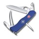 Нож перочинный VICTORINOX Skipper Pro, 111 мм, 12 функций, с фиксатором лезвия, со шнурком, синий