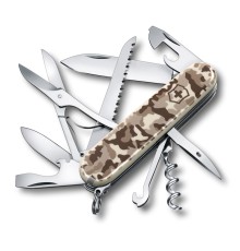 Нож перочинный VICTORINOX Huntsman Desert Camouflage, 91 мм, 15 функций, бежевый камуфляж