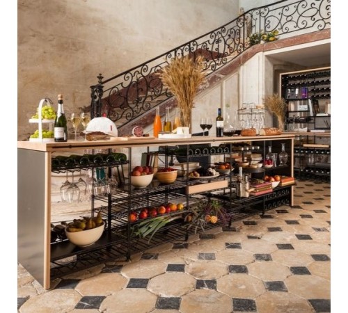 Большая барная стойка Architecture Intérieure du Vin Large Counter Bar 185 см