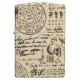Зажигалка ZIPPO Alchemy Design с покрытием 540 Matte, латунь/сталь, бежевая, матовая, 38x13x57 мм