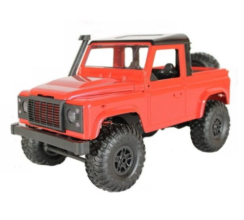 Радиоуправляемая машина MN MODEL английский пикап Defender (красный) 4WD 2.4G 1/12 RTR