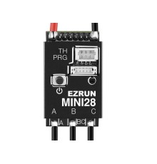 Бесколлекторный регулятор Hobbywing EZRUN MINI28 (30A-80A, 1/28) влагозащищённый