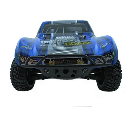 Радиоуправляемый шорт-корс Remo Hobby 9EMU TWINS MOTOR (синий) 4WD 2.4G 1/8 RTR