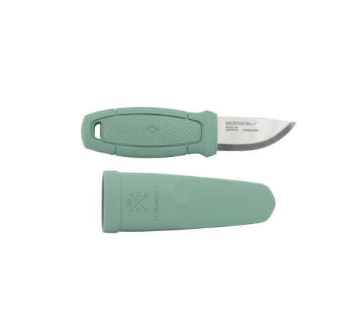 Нож Morakniv Eldris LightDuty, нержавеющая сталь, цвет мятный, с ножнами, 13855