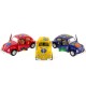 Машина Kinsmart 1967 Volkswagen Classical Beetle with printing инерция (1/12шт.) 1:32 б/к