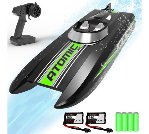 Радиоуправляемый катер Volantex RC AtomicXS черный 2.4G LiPo RTR