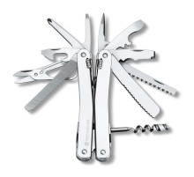 Мультитул VICTORINOX SwissTool Spirit XC Plus Ratchet, 105 мм, 38 функций, в нейлоновом чехле