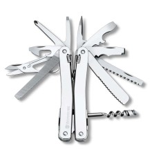 Мультитул VICTORINOX SwissTool Spirit XC Plus Ratchet, 105 мм, 38 функций, в нейлоновом чехле