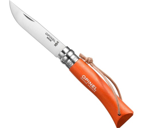 Нож Opinel №7 Trekking нержавеющая сталь, оранжевый, 002208