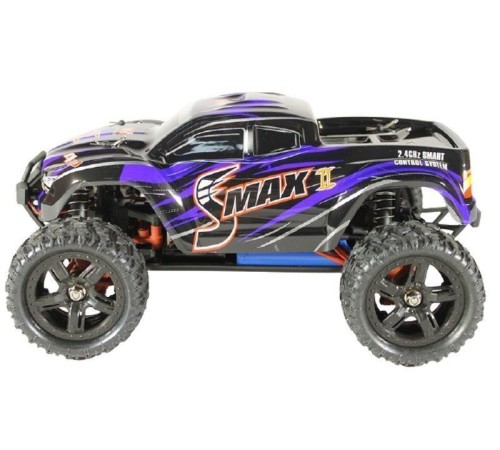 Радиоуправляемый монстр Remo Hobby SMAX Brushless UPGRADE V2.0 (синий) 4WD 2.4G 1/16 RTR