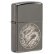 Зажигалка ZIPPO Лучшая цена 2022 с покрытием Black Ice®, латунь/сталь, чёрная, 38x13x57 мм