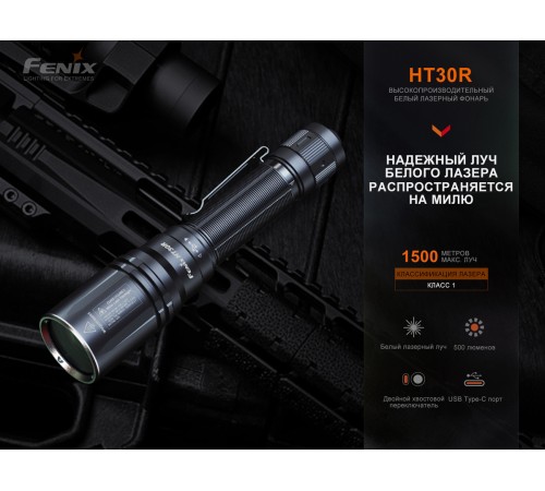 Фонарь Fenix HT30R, HT30R