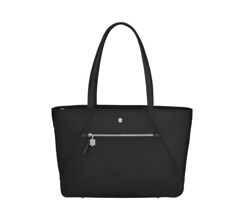 Сумка VICTORINOX Victoria Signature Tote, черная, нейлон/кожа, 51x15x30 см, 19 л
