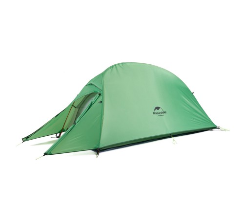 Палатка 2-местная Naturehike сверхлегкая + коврик Сloud up NH17T001-T, 20D , зеленый, 6927595732212