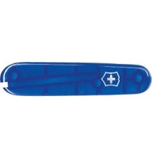 Передняя накладка для ножей VICTORINOX 91 мм, пластиковая, полупрозрачная синяя