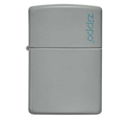 Зажигалка ZIPPO Classic с покрытием Flat Grey, латунь/сталь, серая, матовая, 38x13x57 мм