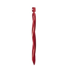 Колышки  Naturehike NH17D024-D спиральный алюминиевый  25см L (4шт) красный, 6927595723340