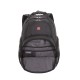 Рюкзак WENGER, 15”, чёрный/серебристый, полиэстер 900D/600D/искуственная кожа, 34x18x47 см, 29 л
