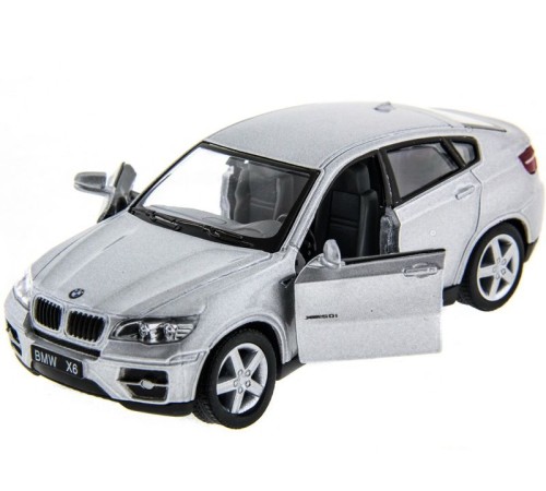 Машина Kinsmart 1:38 BMW X6 инерция (1/12шт.) б/к