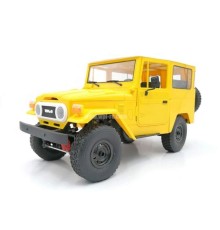 Радиоуправляемая машина WPL японский внедорожник FJ40 (желтая) 4WD 2.4G 1/16 KIT