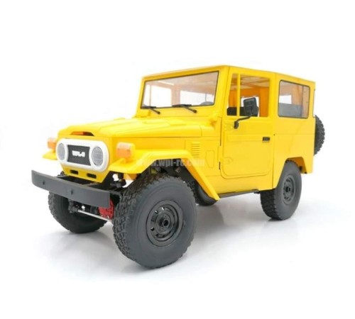 Радиоуправляемая машина WPL японский внедорожник FJ40 (желтая) 4WD 2.4G 1/16 KIT