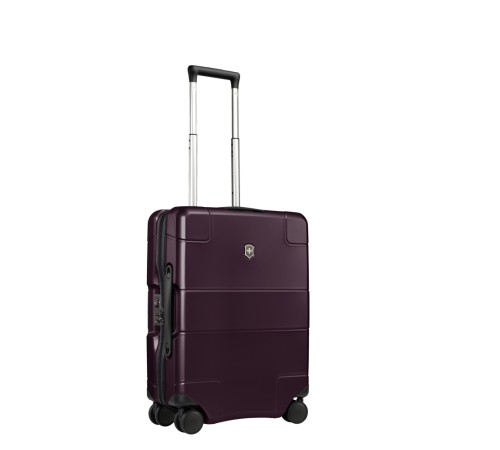 Чемодан VICTORINOX Lexicon, баклажановый, 100% поликарбонат, 40x20x55 см, 34 л