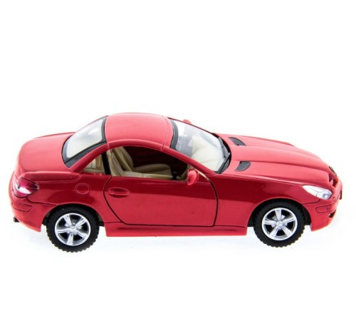 Машина Kinsmart 1:32 MERCEDES-BENZ SLK инерция (1/12шт.)  б/к