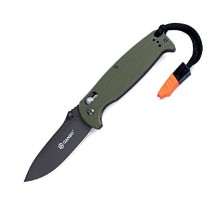 Нож Ganzo G7413-WS зеленый, G7413-GR-WS