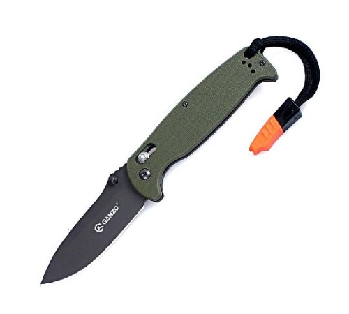 Нож Ganzo G7413-WS зеленый, G7413-GR-WS