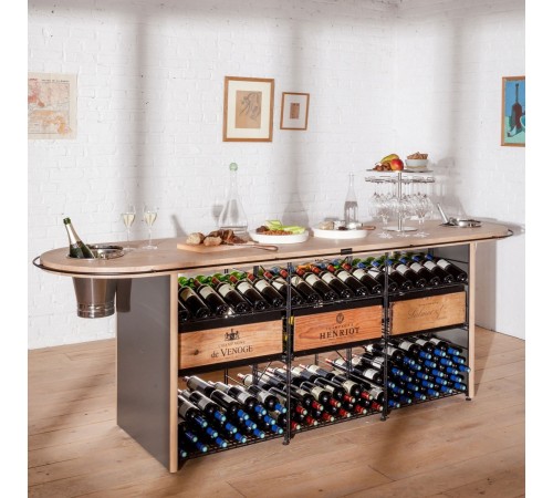 Дегустационный стол Architecture Intérieure du Vin Tasting counter 281 см