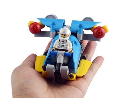 Конструктор CaDA Technic звездный отряд, соберите звездный корабль с C54002W+03W+04W (94 детали)