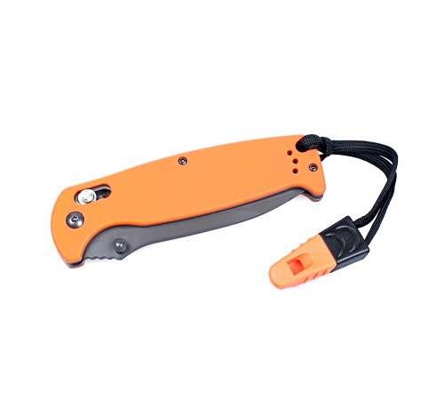 Нож Ganzo G7413-WS оранжевый, G7413-OR-WS