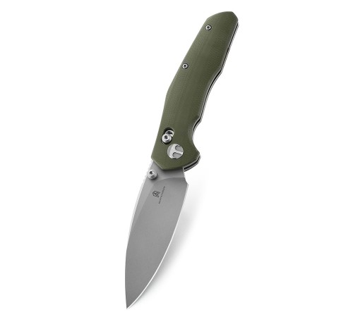 Нож Bestechman Ronan сталь 14C28N, рукоять G10 зеленая