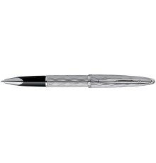 Роллерная ручка Waterman Carene Essential Silver ST. Детали дизайна: палладиевое покрытие