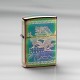 Зажигалка ZIPPO Classic с покрытием Multi Color, латунь/сталь, разноцветная, глянцевая, 38x13x57 мм