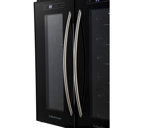 Винный шкаф двухкамерный Cellar Private CP024-2T