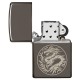 Зажигалка ZIPPO Лучшая цена 2022 с покрытием Black Ice®, латунь/сталь, чёрная, 38x13x57 мм