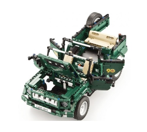 Р/У конструктор CaDA Technic Военный джип (561 деталь)