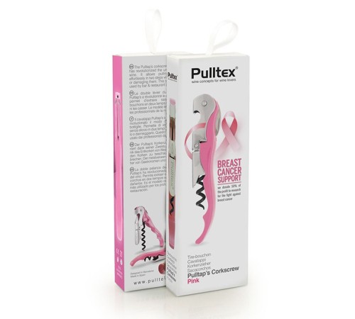 Штопор Pulltex Pulltap's Classic Pink