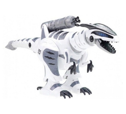 Радиоуправляемый робот-динозавр LENENG TOYS K9 Dinosaur звук, свет, танцы, сенсор, стреляет