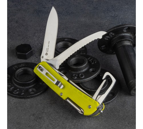 Нож multi-functional Ruike LD43 желто-зеленый