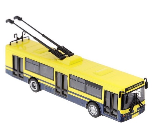 Машина АВТОПАРК 1:72 Троллейбус ЛИАЗ 5292 6547 в асс. инерция (1/12шт.) б/к