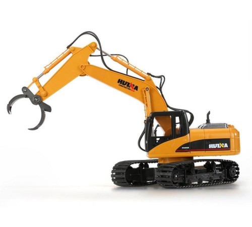 Радиоуправляемый экскаватор c погрузчиком бревен HUI NA TOYS 2.4G 16CH 1/14 RTR