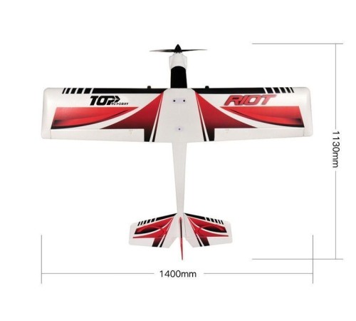 Радиоуправляемый самолет Top RC Riot 1400мм KIT