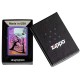 Зажигалка ZIPPO Skull Tree с покрытием Purple Matte, латунь/сталь, черная 38x13x57 мм