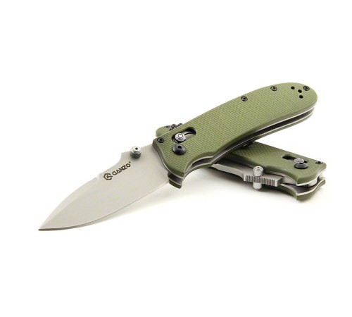 Нож Ganzo G704 зеленый, G704-GR