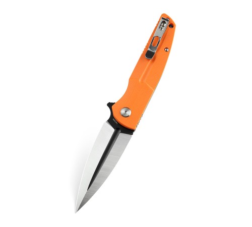 Нож Bestech Fin сталь 14C28N, рукоять G10 оранжевая