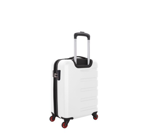 Чемодан SWISSGEAR TYLER, белый, АБС-пластик, 35 x 25 x 55 см, 37 л