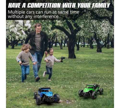 Радиоуправляемый внедорожник Volantex RC Desert King синий 4WD 2.4G 1/16 RTR