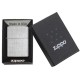 Зажигалка ZIPPO Classic с покрытием Brushed Chrome, латунь/сталь, серебристая, матовая, 38x13x57 мм